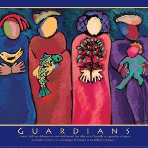 Cartão de Nota, Guardiões//Paz//Arte e Ativismo