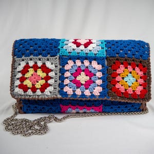 Blue Shoulder Bag