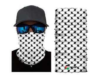 Palestinian Keffiyeh Pattern twelve in One Face & Headwear Sunbandit