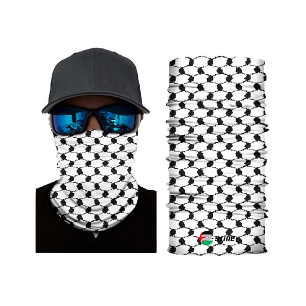 Palestinian Keffiyeh Pattern twelve in One Face & Headwear Sunbandit