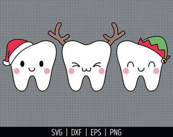 Download Christmas Tooth Svg Etsy
