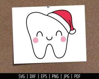 Download Christmas Tooth Svg Etsy
