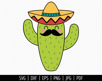 Kokopelli plus 2 cactus sombrero man silhouette raw edged handcut applique set # 1106