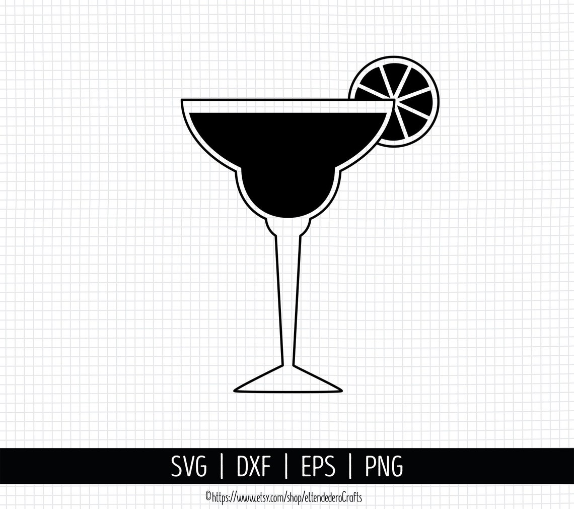 Margarita Glass SVG. Cinco de Mayo Cut Files. Lime Glasses PNG | Etsy