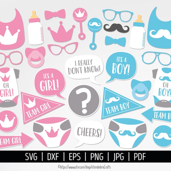 Baby Shower Props Etsy