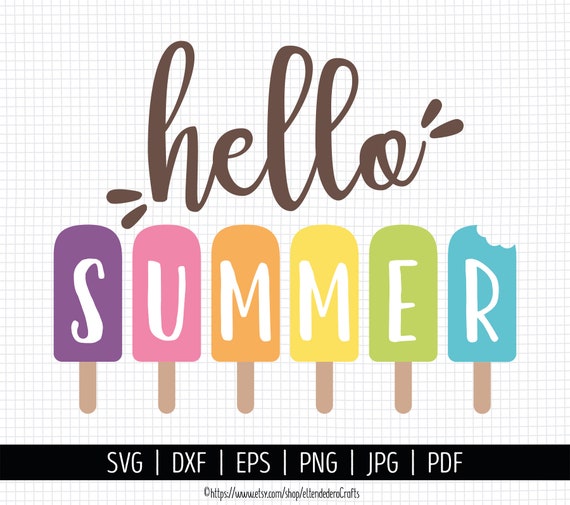 SVG Summer. Corte Polos Verano. Clipart - Etsy España
