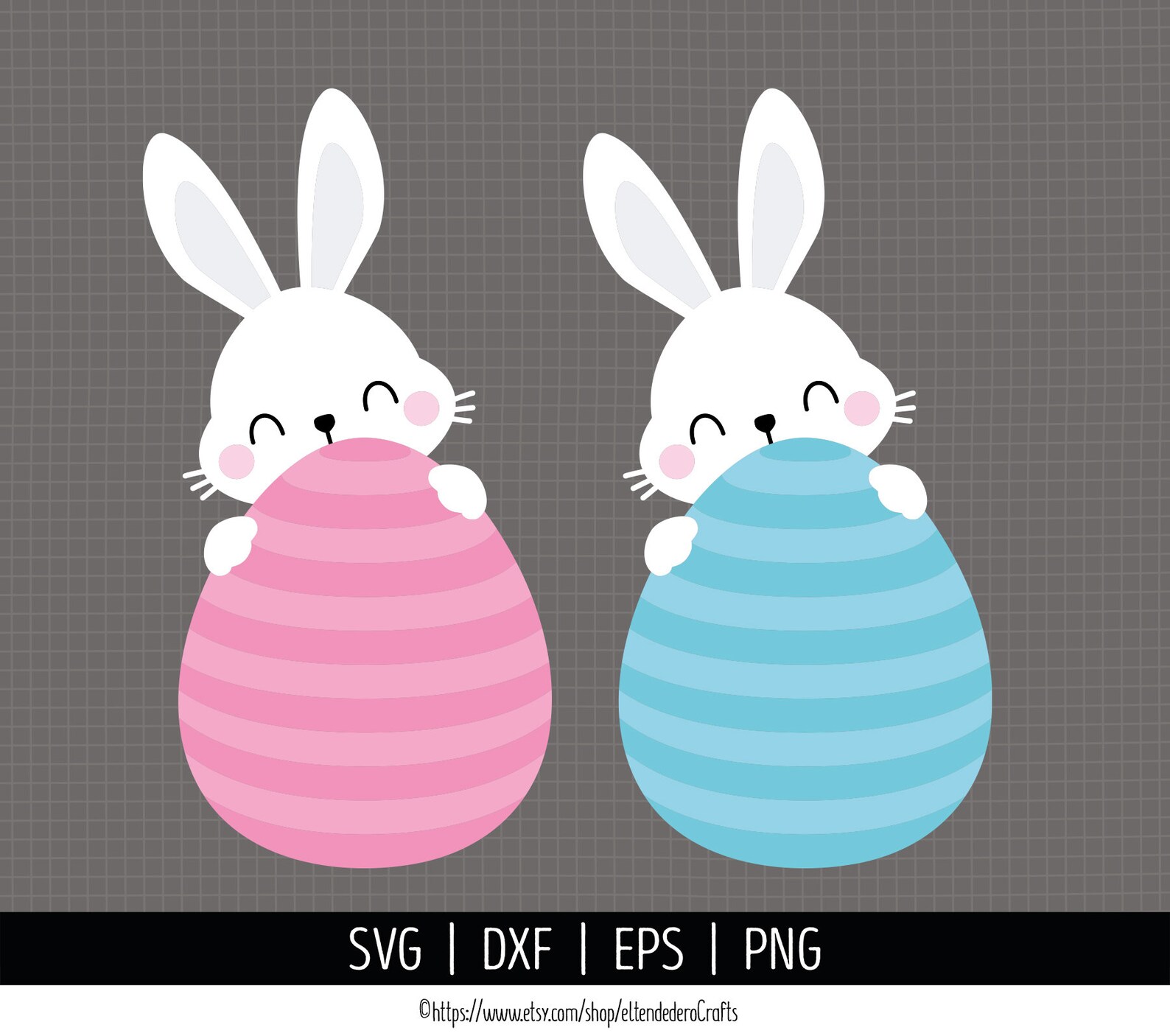 Easter Bunny SVG. Cute Baby Bunny Egg Baby Boy Baby Girl PNG Clipart ...