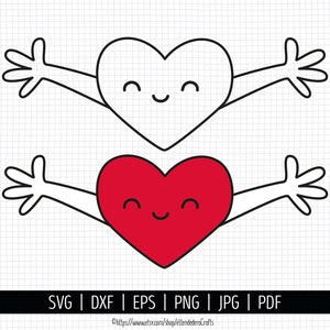 Air Hug SVG. Cartoon Open Arms Heart SVG. Kids Love Cut Files. I Need a Hug Wall Art Free Hugs svg Card Making. Download dxf eps png jpg pdf