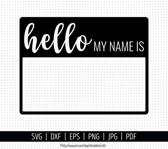 Free Free 150 Baby Svg Hello My Name Is Svg SVG PNG EPS DXF File
