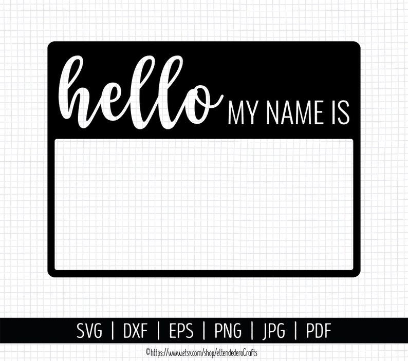Free Free 53 Baby Svg Hello My Name Is Svg SVG PNG EPS DXF File