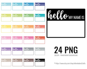 Name s Clipart Etsy