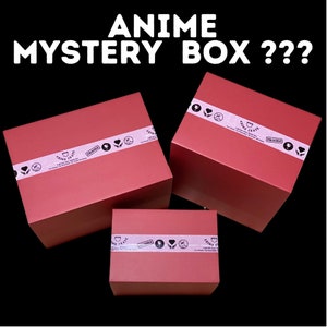 Personalize Anime Merch Box Anime Mystery Box Custom Anime Gift Box Anime Japan Gift Surprise Anime Gift for Birthday Anime Birthday Gift