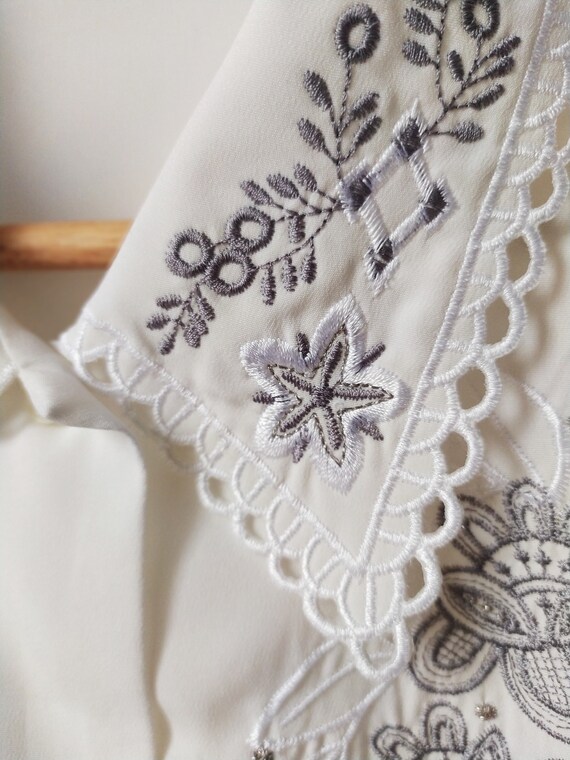 Buttone Blouse  - OFFWhite