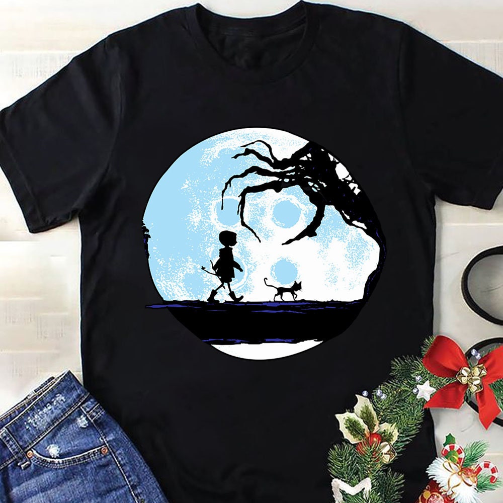 Discover Coraline Horror Animationsfilm Lustig Halloween T-Shirt