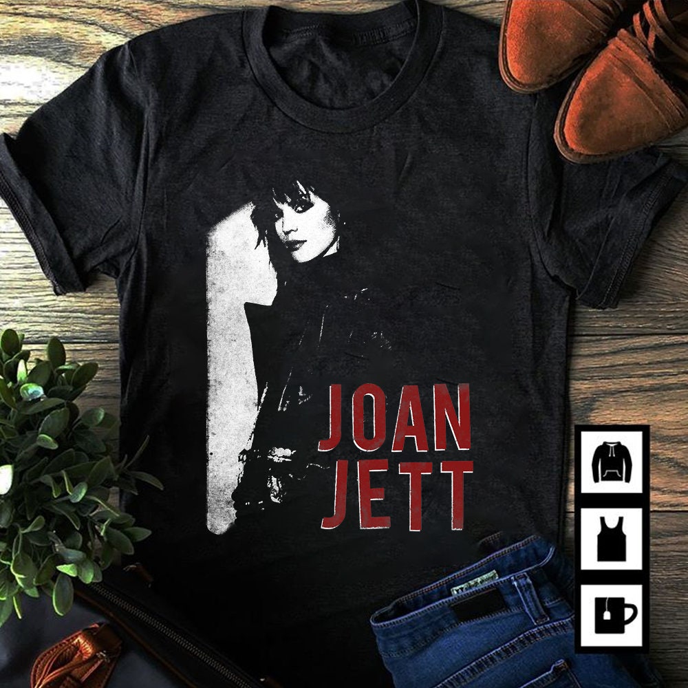 Discover Camiseta Banda Rock Joan Jett y The Blackhearts Vintage para Hombre Mujer