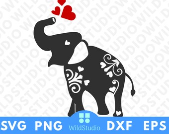 Download Love Elephant Svg Etsy