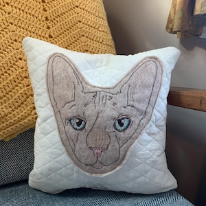 Pet Portrait Pillow Case
