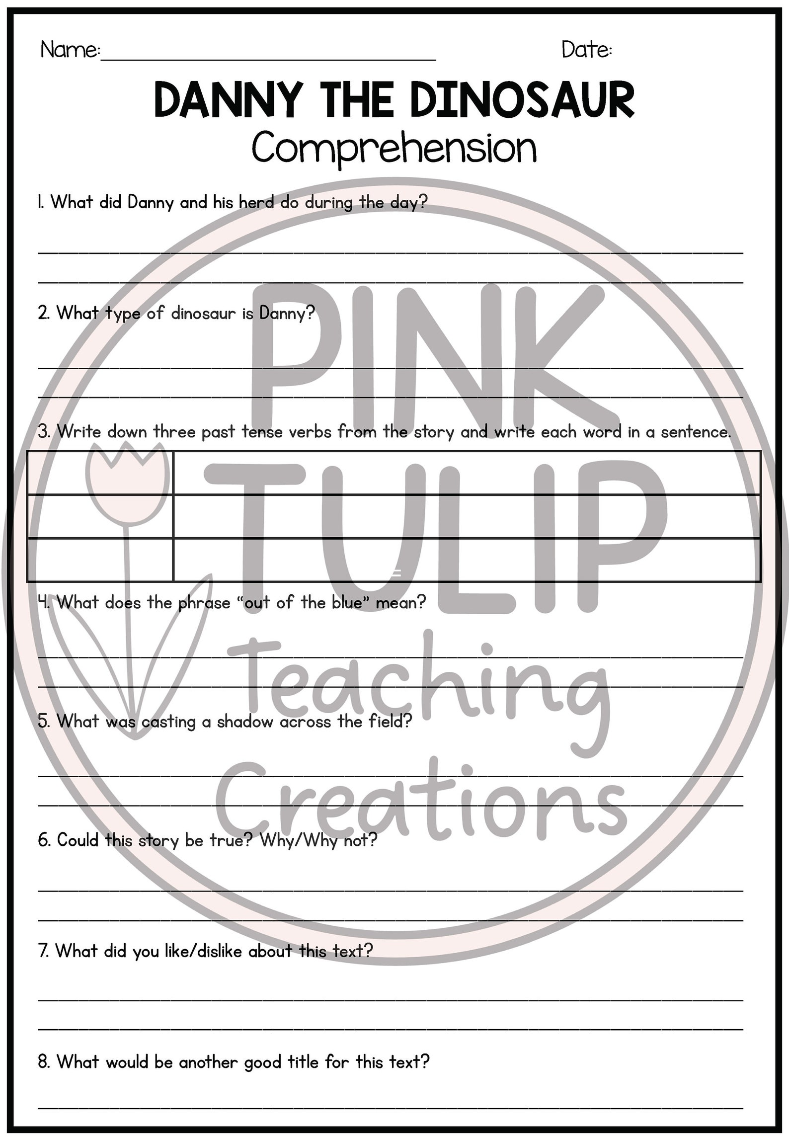 Recount Text Examples - Ten Reading Samples With Comprehension - Etsy