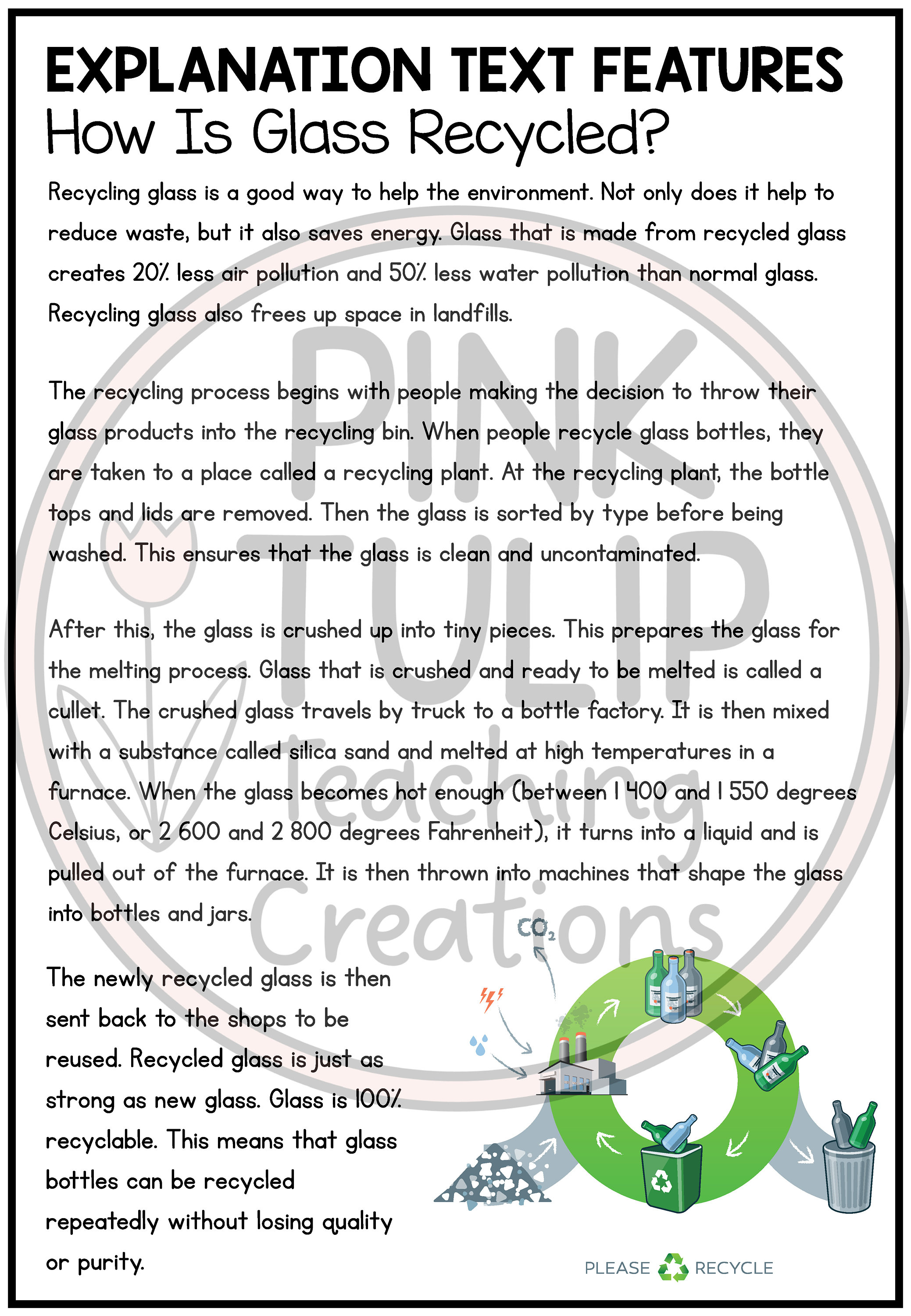 Explanation Text Writing Worksheet Pack - No Prep Lesson Ideas - Etsy
