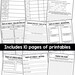 Parts of Speech Mini Unit - Structured Worksheet Pack - Etsy
