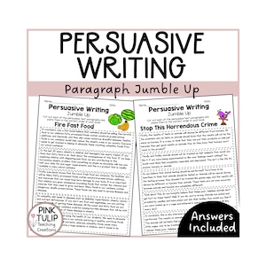 Escritura persuasiva: confusión de párrafos