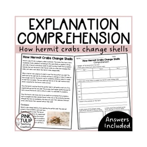 Explanation Text - How Hermit Crabs Change Shells