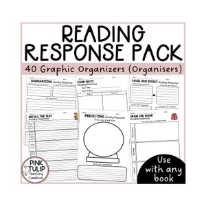 Reading Response Package - Templates For Any Book