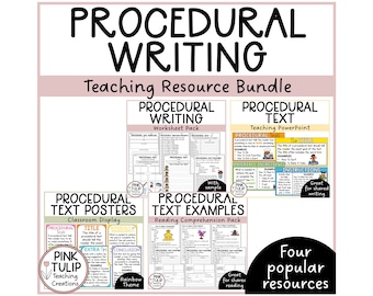 Procedural Text - Reading and Writing Bundle