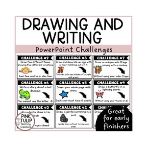 Early Finisher Student Challenges - Build Persistence