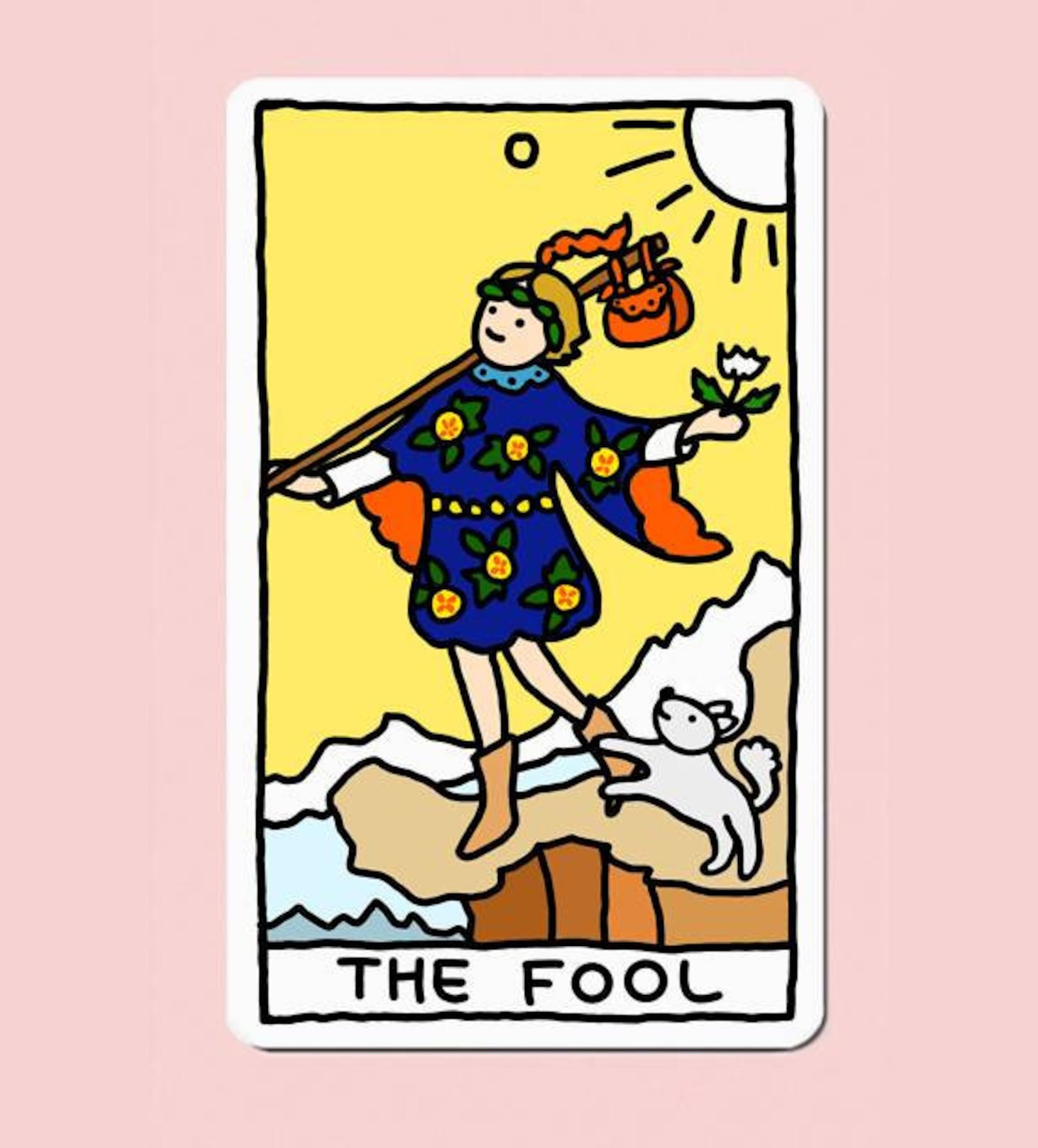 Printable Cute 22 Tarot Cards Major Arcana Unique Modern Etsy