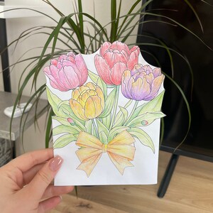 Cartão para mãe, cartão digital de dia das mães, cartão feito à mão de última hora, cartão de felicitações para mãe svg