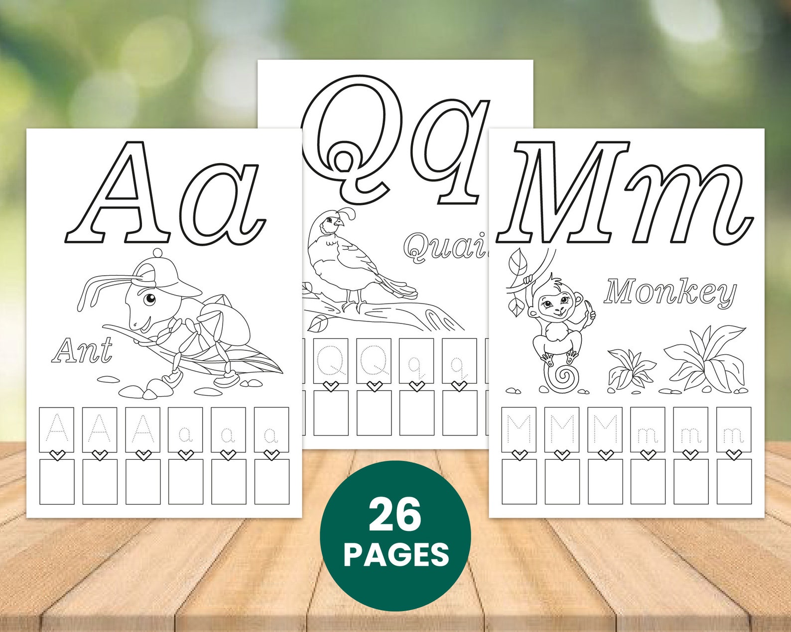 Printable Preschool Alphabet Coloring Pages, Preschool Letters