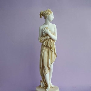 Pandora Statue Made of Alabaster 24 