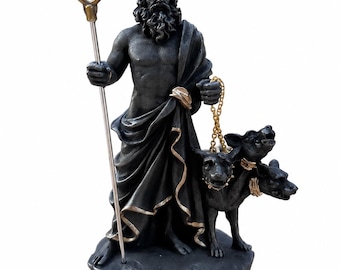 蛇の絡みついた杖を持つアスクレピオスのギリシャ像 24 cm 金 - Etsy 日本