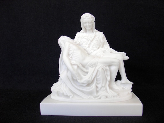 ピエタ マリア キリスト 石像 彫刻 置物 飾り物  アンティーク 611 Yahoo!オークション - ミケランジェロ作「ピエタ」彫刻置物西洋彫像キ