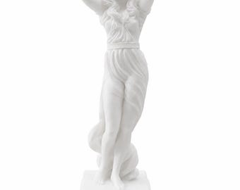 Aphrodite statue Greek Goddess made of Alabaster white 16cm-18cm
