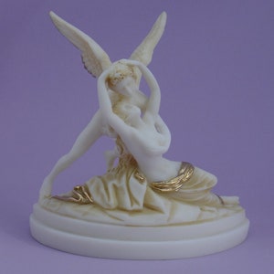 Love and Soul replica Psyche revived by Cupid’s kiss 16cm gold