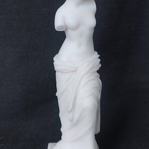 Venus of Milos statue replica made of Alabaster 16cm white