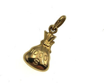 gold bag charm
