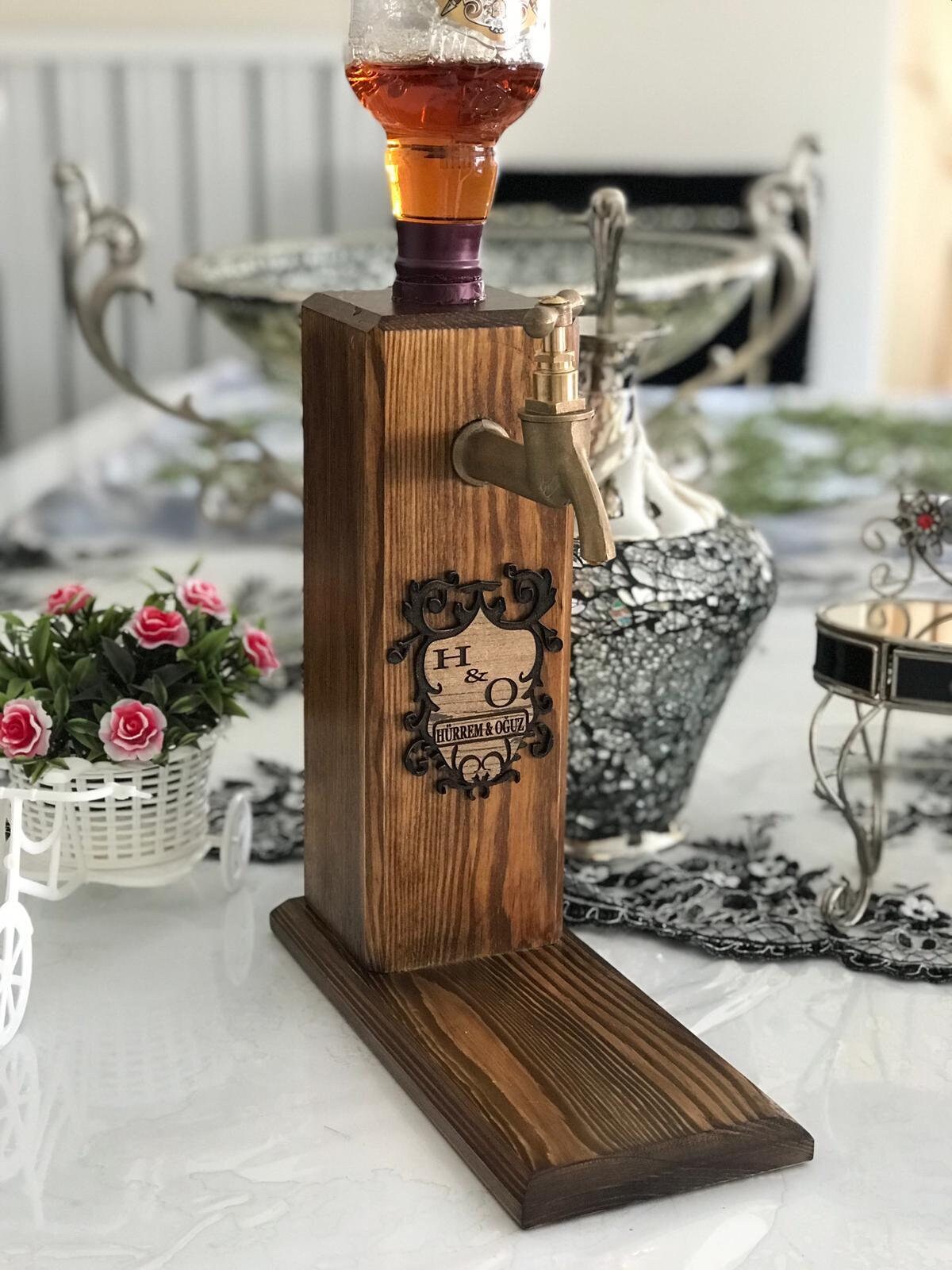 Liquor Dispenser for Home Bar Whiskey Dispenser Gift for - Etsy Canada