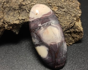 Jaspis cabochon natuurlijk porselein, hoge kwaliteit kristallen cabine, ovale cabine voor sieraden maken, 39 x 19 x 5 mm, 35,87 cts, losse cabochon PO01