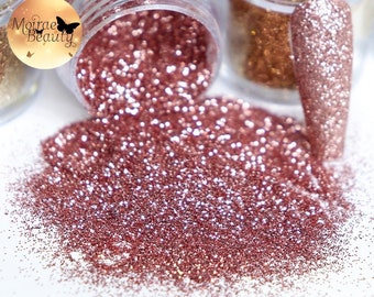 Fine Rose Gold Glitter Dust Cosmetic Festival Art Nail Craft Resin Epoxy