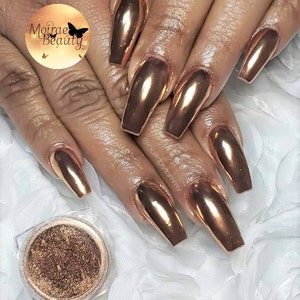 Gold Silver Bronze Foil Flake Nail Art Decoration 