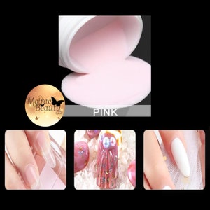 Moirae Acrylic Nail Powder Nail Sculpting Pink Cover Refill
