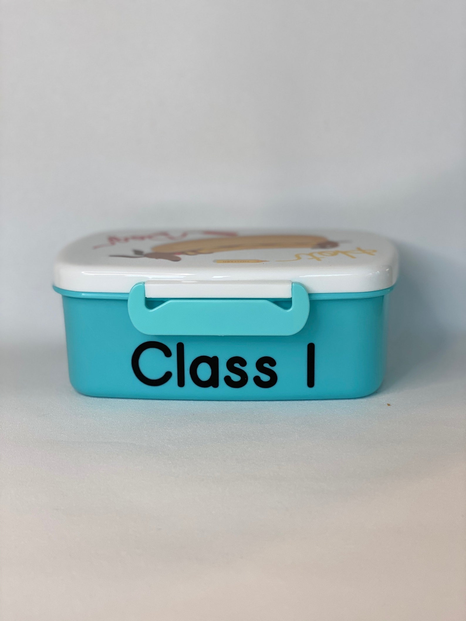 Personalised Lunch Box Labels 6 Fonts 8 Colours Etsy