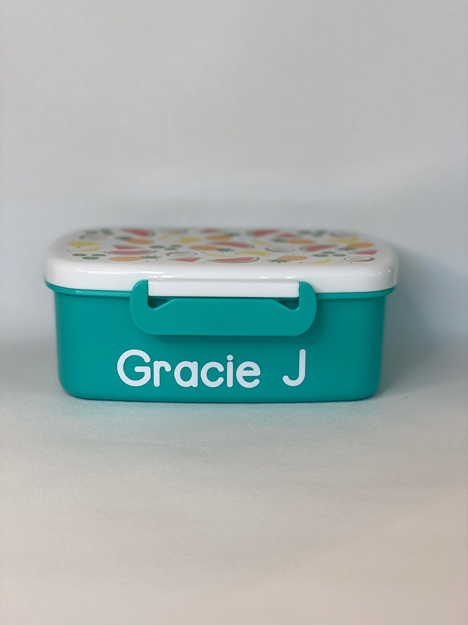 Personalised Lunch Box Labels 6 Fonts 8 Colours Etsy