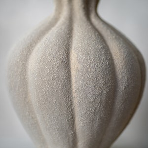 Sculptural Ceramic Vase Unglazed Ceramic Handmade Vase Contemporary Vase image 7