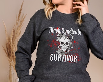 Lizenziertes Black Syndikat Lady of Darkness Sweatshirt Melissa Roehrich Merch Darkness Series Booktok Bookstagram Dark Fantasy Romance Sweater