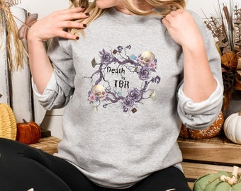 Von TBR | Buch-Liebhaber-Sweatshirt | Geschenk für Buch-Liebhaber | Bücherwurm Geschenk | To Be Gelesenes Pullover | Buch-Shirt | Geschenk für Leser | Bücherwurm