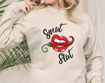 Schweinerei | Smut Leser | Bücherwurm Geschenk | Leser T-Shirt | Bücherwurm Sweatshirt | Bücherwurm Geschenke | Booktok und Bookstagram Sweatshirt Spicy Books